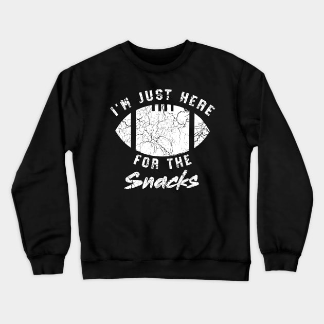 I'm here for the snacks Crewneck Sweatshirt by Portals